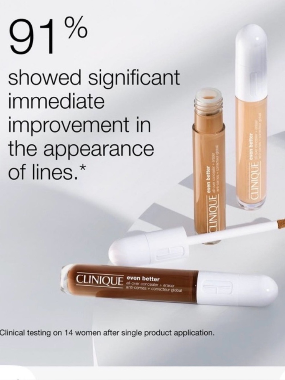 Clinique Even Better Concealer wan 124 sienna new without box